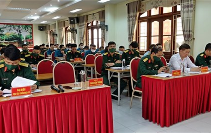 Hội nghị hiệp đồng tác chiến đánh địch tiến công hỏa lực bảo vệ Tổ quốc Việt Nam xã hội chủ nghĩa