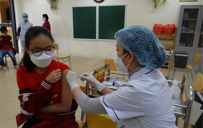 Quận Hai Bà Trưng triển khai tiêm vắc xin phòng Covid-19 cho trẻ em từ 5 đến dưới 12 tuổi