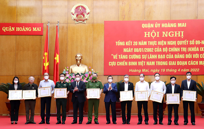 Các cấp ủy Đảng quận Hoàng Mai luôn coi trọng lãnh đạo, chỉ đạo và triển khai hiệu quả Nghị quyết số 09-NQ/TW 