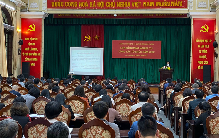 Bồi dưỡng kiến thức tổ chức xây dựng Đảng cho 705 học viên thuộc Đảng bộ Khối cơ quan thành phố