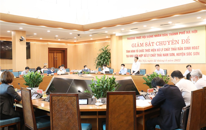 Cần phải tăng cường rà soát, quyết liệt triển khai các dự án môi trường ở Sóc Sơn