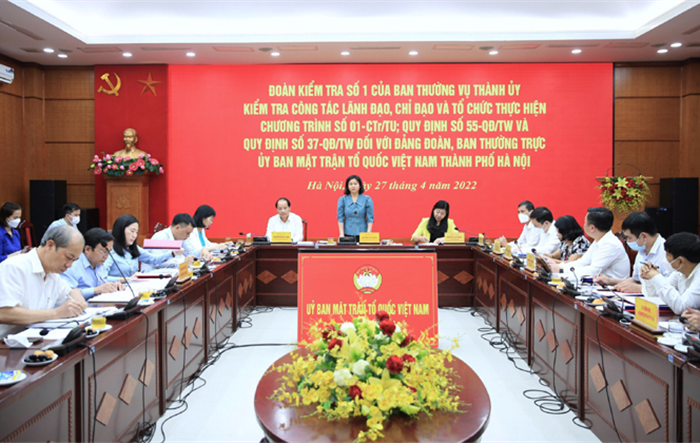 Phát huy hơn nữa vai trò giám sát, phản biện của MTTQ