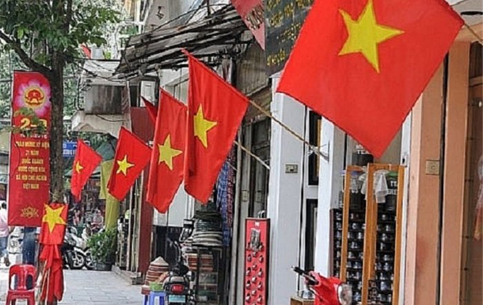 Thông báo treo cờ Tổ quốc từ ngày 29-4-2022 