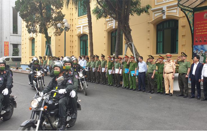 Công an Hà Nội: Quyết tâm cao nhất bảo đảm an ninh, trật tự, bảo vệ Đại hội Thể thao Đông Nam Á lần thứ 31