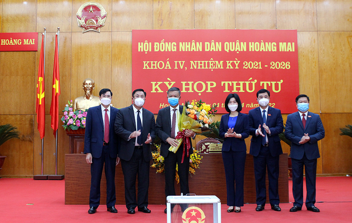 HĐND quận Hoàng Mai bầu bổ sung Phó Chủ tịch UBND Quận
