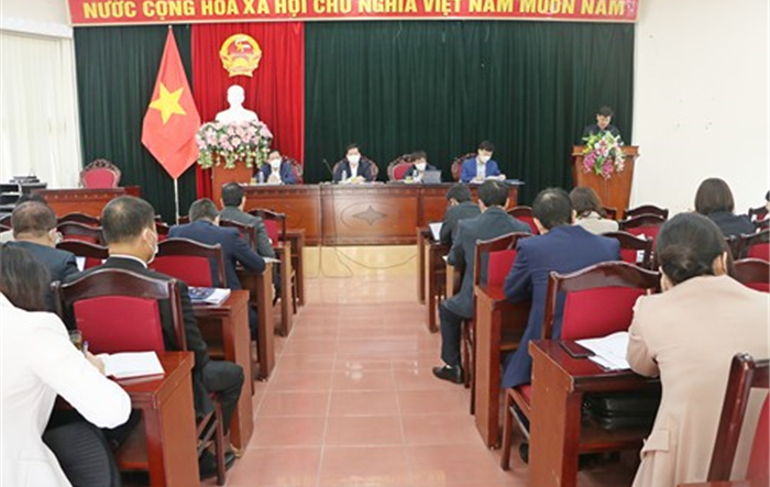 UBND thị xã Sơn Tây triển khai nhiệm vụ trọng tâm tháng 4/2022