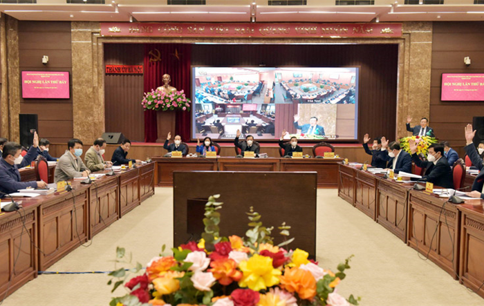 Ban Chấp hành Đảng bộ thành phố Hà Nội họp hội nghị chuyên đề bàn 2 nội dung quan trọng