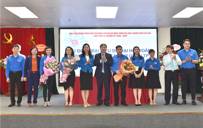 Đại hội Đoàn TNCS Hồ Chí Minh cơ quan BHXH Thành phố nhiệm kỳ 2022-2027 thành công tốt đẹp