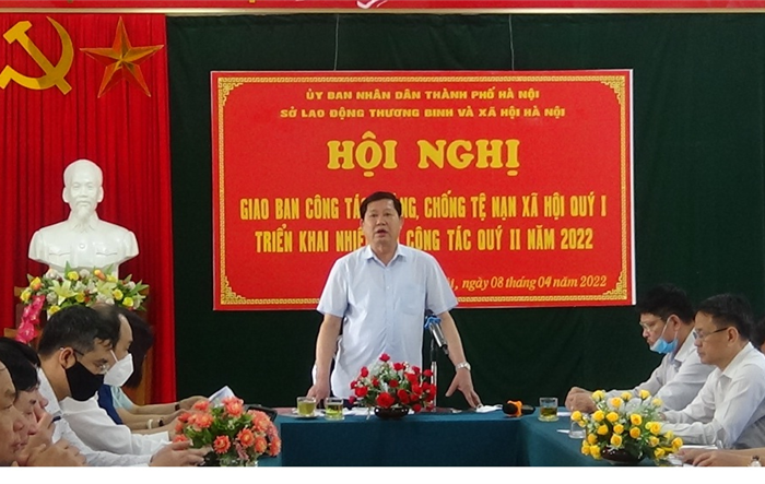 Sở Lao động - Thương binh và Xã hội Hà Nội triển khai công tác phòng, chống tệ nạn xã hội quý II năm 2022