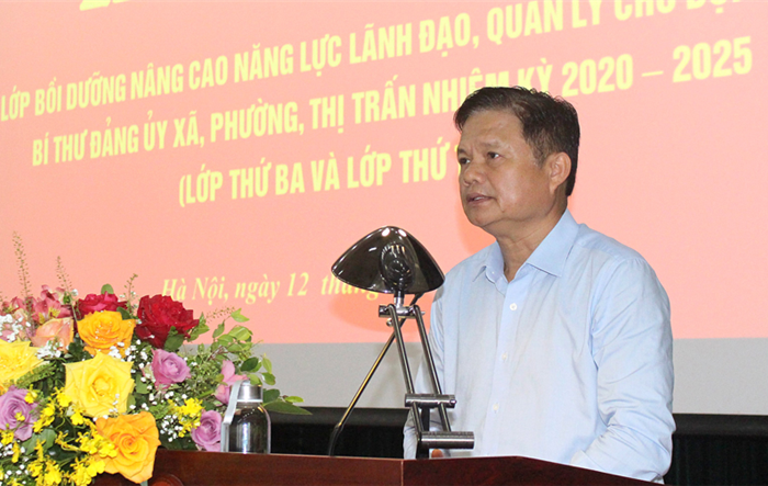 Hà Nội: Khai giảng lớp bồi dưỡng nâng cao năng lực lãnh đạo, quản lý cho 237 bí thư đảng ủy xã, phường, thị trấn