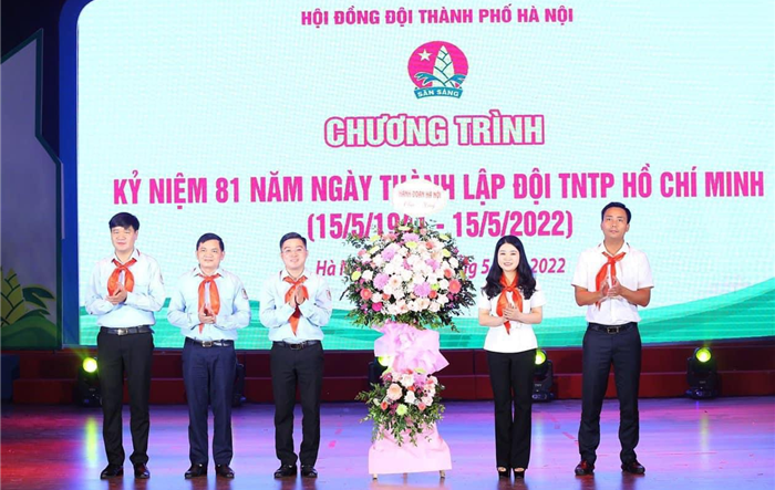 Hội đồng đội thành phố Hà Nội tổ chức kỷ niệm 81 năm Ngày thành lập Đội Thanh niên thành phố Hồ Chí Minh