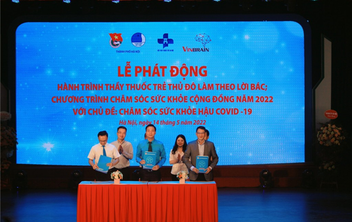 Lễ phát động Hành trình Thầy thuốc trẻ Thủ đô làm theo lời Bác, tình nguyện vì sức khỏe cộng đồng năm 2022