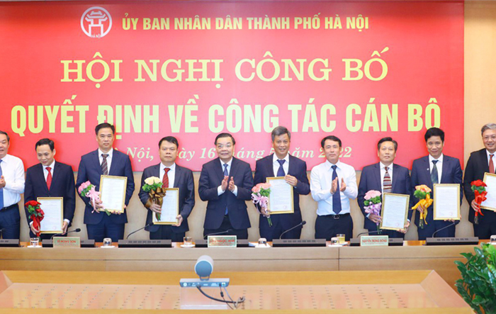 Hà Nội: Bổ nhiệm các Giám đốc, Phó Giám đốc 2 Ban Quản lý dự án của Thành phố