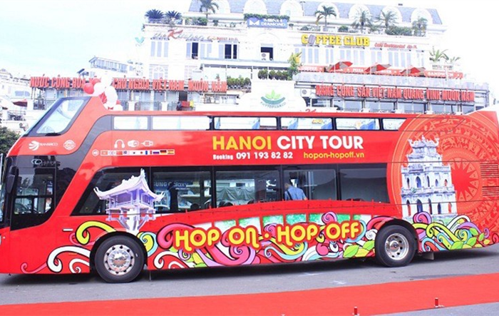 Miễn phí trải nghiệm dịch vụ Xe buýt du lịch 2 tầng cho đại biểu tham dự SEA Games 31