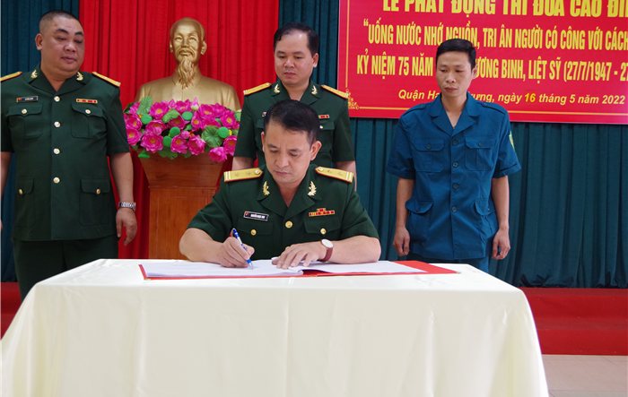 Lễ phát động đợt thi đua cao điểm “Uống nước nhớ nguồn, tri ân người có công với cách mạng”