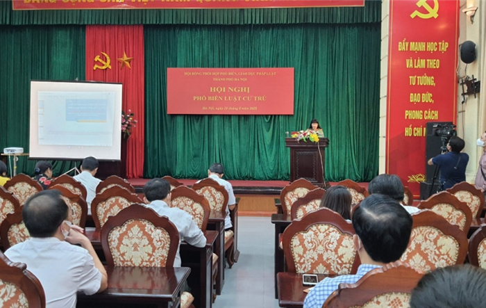 Tập huấn Luật Cư trú năm 2020 và các văn bản liên quan cho báo cáo viên pháp luật