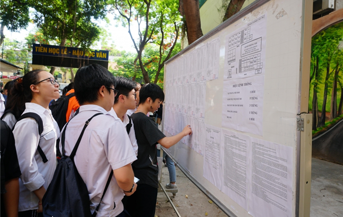 Công bố số lượng học sinh dự tuyển vào lớp 10 của từng trường vào ngày 31-5