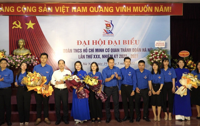 Đại hội đại biểu Đoàn TNCS Hồ Chí Minh cơ quan Thành đoàn Hà Nội lần thứ XXX, nhiệm kỳ 2022 – 2027 thành công tốt đẹp