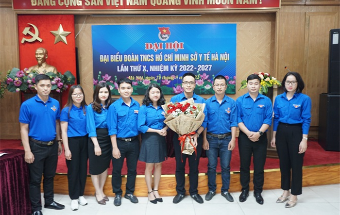 Đại hội Đoàn thanh niên Sở Y tế Hà Nội lần thứ X, nhiệm kỳ 2022 – 2027 thành công tốt đẹp