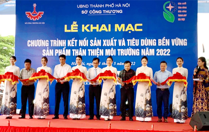 Khai mạc chương trình kết nối sản xuất và tiêu dùng bền vững, sản phẩm thân thiện môi trường