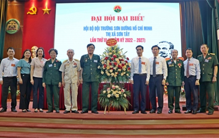 Đại hội Hội Bộ đội Trường Sơn thị xã Sơn Tây lần thứ III