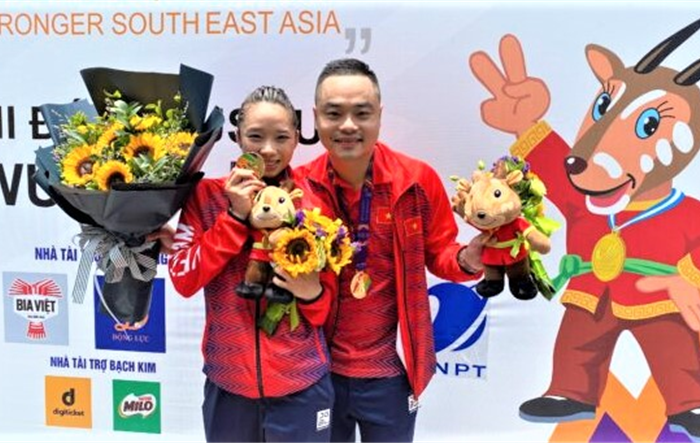 Các vận động viên Hà Nội góp 151 huy chương cho Đoàn Việt Nam tại SEA Games 31