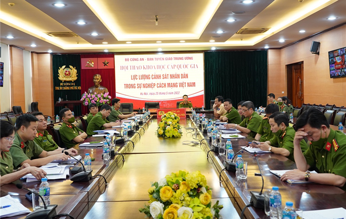Hội thảo khoa học cấp quốc gia “Lực lượng Cảnh sát nhân dân trong sự nghiệp cách mạng Việt Nam”
