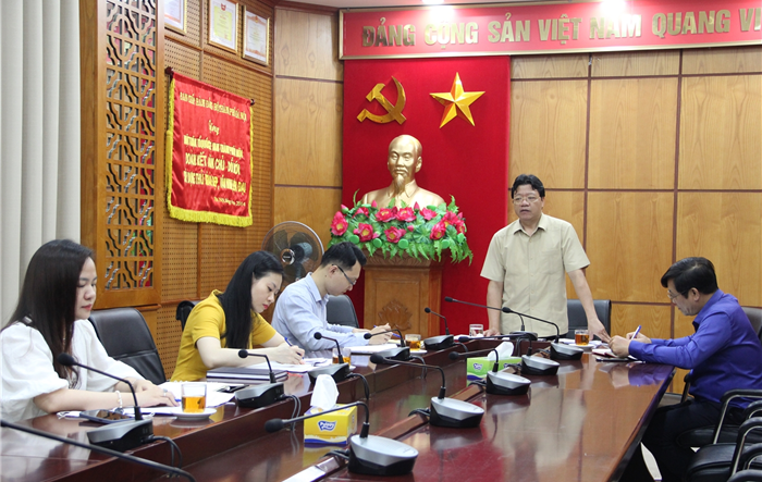 Cán bộ, đảng viên Ban Tuyên giáo và Đối ngoại, Uỷ ban Mặt trận Tổ quốc Thành phố học tập và làm theo tư tưởng, đạo đức, phong cách Hồ Chí Minh
