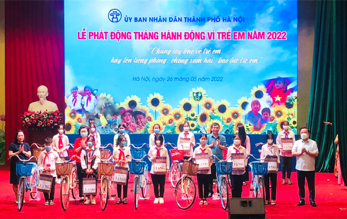 Thành phố Hà Nội phát động Tháng hành động Vì trẻ em năm 2022