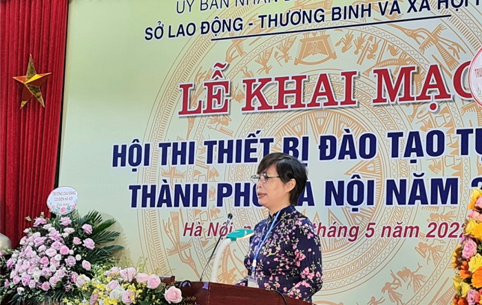 Khai mạc Hội thi thiết bị đào tạo tự làm thành phố Hà Nội năm 2022
