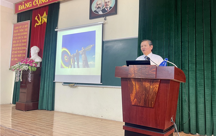 Huyện Sóc Sơn tập huấn nghiệp vụ công tác văn phòng cấp ủy cơ sở năm 2022