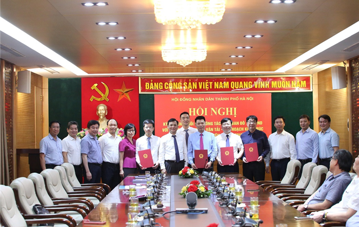 Ban Đô thị HĐND Thành phố ký kết phối hợp công tác với 4 sở