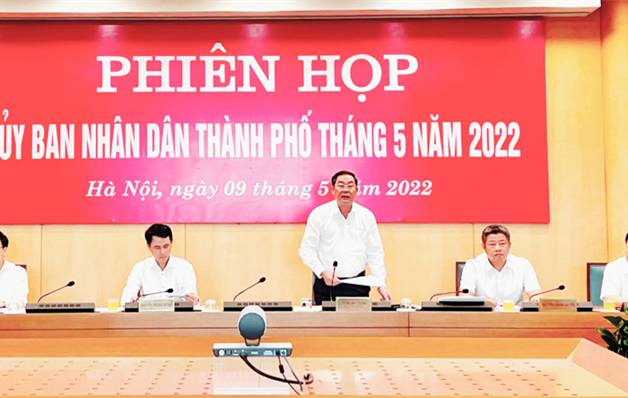 Phiên họp tập thể UBND Thành phố tháng 5: Xem xét một số nội dung theo chương trình công tác