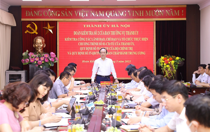Quận Hoàn Kiếm ứng dụng mạnh mẽ công nghệ trong lãnh đạo, chỉ đạo thực hiện nhiệm vụ
