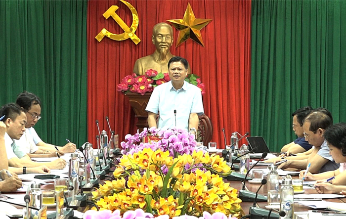 Trưởng ban Tổ chức Thành uỷ làm việc với Huyện uỷ Mỹ Đức về công tác xây dựng Đảng năm 2022