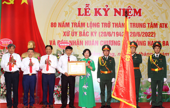 Lễ kỷ niệm 80 năm Trầm Lộng trở thành trung tâm ATK Xứ ủy Bắc Kỳ