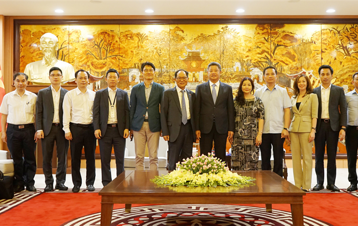 Phó Chủ tịch UBND thành phố Hà Nội Nguyễn Mạnh Quyền tiếp Đại sứ Hàn Quốc tại Việt Nam