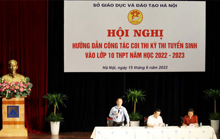 Tổ chức hướng dẫn công tác coi thi kỳ thi tuyển sinh vào lớp 10 tại Hà Nội