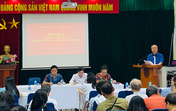 Hội thảo khoa học với chủ đề “Văn học, nghệ thuật với phát triển văn hóa du lịch Thủ đô”