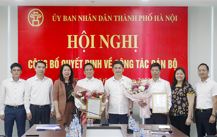 Lễ công bố Quyết định về công tác cán bộ tại Sở Tài chính