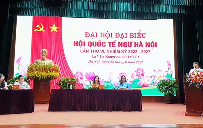 Đại hội lần thứ VI Hội Quốc tế ngữ thành phố Hà Nội, nhiệm kỳ 2022-2027