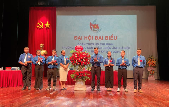 Đại hội đại biểu Đoàn TNCS Hồ Chí Minh trường Đại học Sân khấu - Điện ảnh Hà Nội lần thứ XVII, nhiệm kỳ 2022 – 2024 