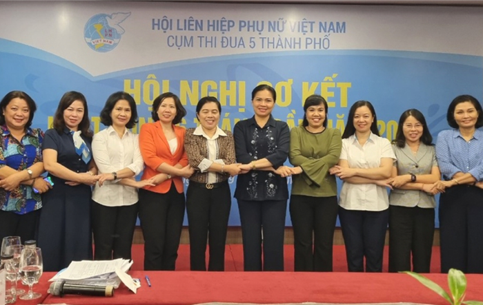 Hội Liên hiệp Phụ nữ trong Cụm thi đua 5 thành phố trực thuộc Trung ương sơ kết công tác 6 tháng đầu năm 2022