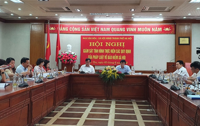 Giám sát thực hiện công tác Bảo hiểm xã hội tại Phúc Thọ