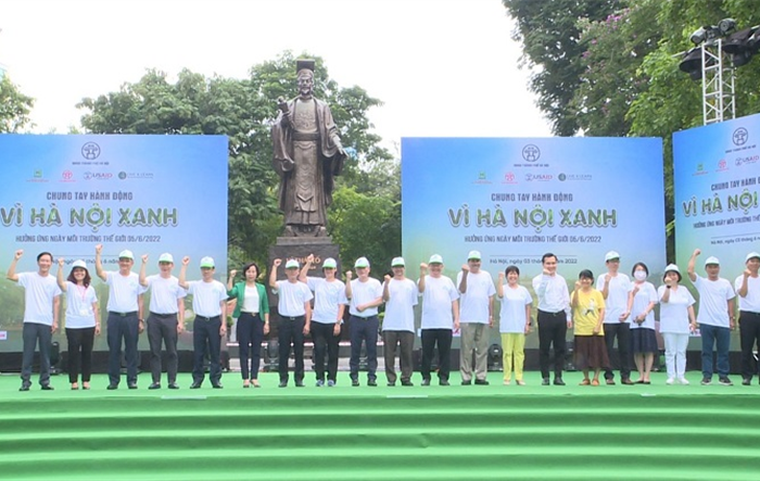 Lễ phát động hưởng ứng Tháng hành động vì môi trường “Chung tay hành động vì Hà Nội Xanh” 