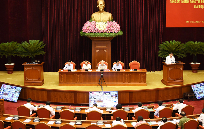 Tổng Bí thư Nguyễn Phú Trọng chủ trì tổng kết 10 năm công tác phòng, chống tham nhũng, tiêu cực