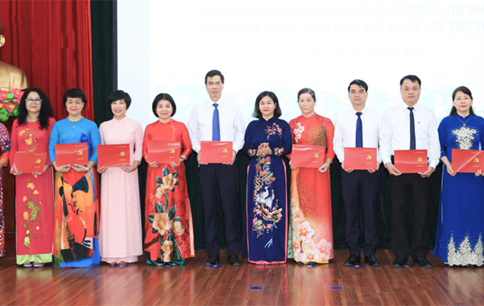 Thêm 232 Bí thư đảng ủy xã, phường, thị trấn được đào tạo, bồi dưỡng nghiệp vụ