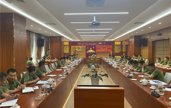Thanh tra Công an thành phố Hà Nội và thành phố Hồ Chí Minh học tập, trao đổi kinh nghiệm
