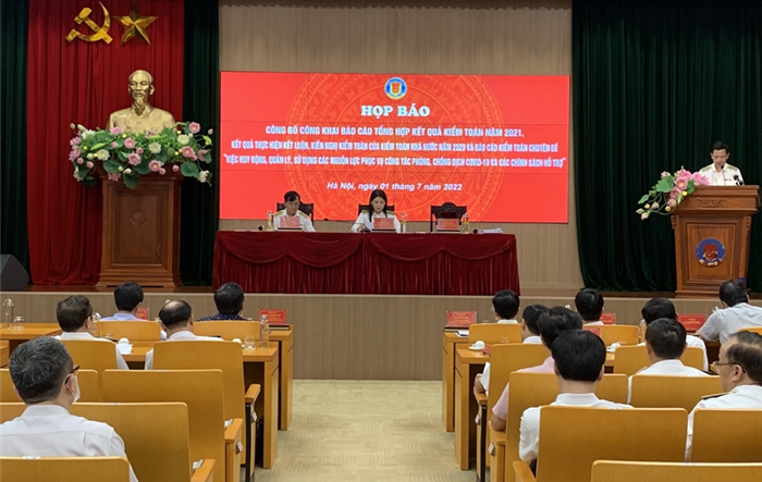 Công bố công khai Báo cáo tổng hợp kết quả kiểm toán năm 2021