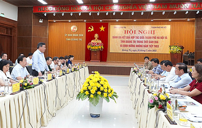 Triển khai hoạt động hợp tác phát triển giữa thành phố Hà Nội và các địa phương trong nước năm 2022